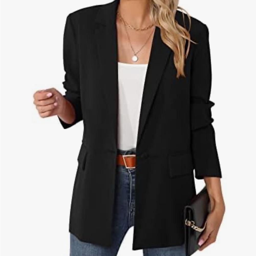 LUYAA Chic Tailored Blazer – NWOT- Size S – Polished Everyday Layer - Picture 1 of 4